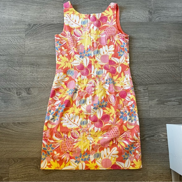 LIKE NEW Talbots Dress - Pink Patterned - Picture 2 of 11